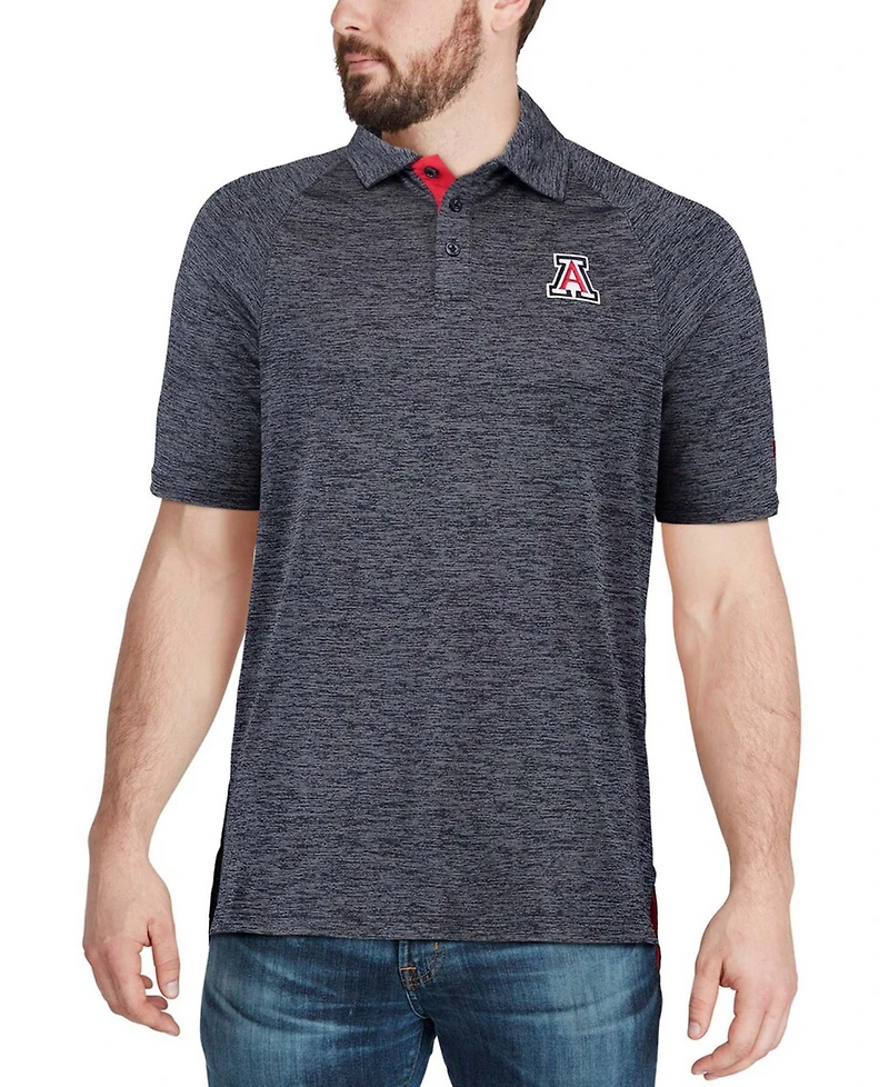 Men's Navy Arizona Wildcats Down Swing Polo