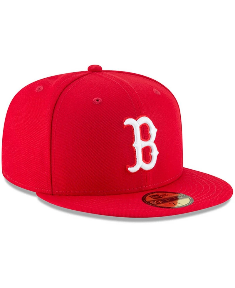 Men's Red Boston Red Sox Fashion Color Basic 59FIFTY Fitted Hat