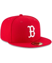 Men's Red Boston Red Sox Fashion Color Basic 59FIFTY Fitted Hat