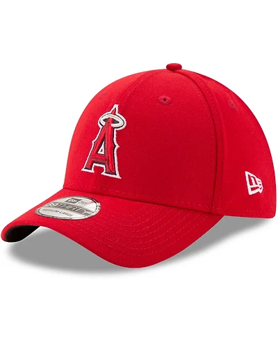 Men's Red Los Angeles Angels Game Team Classic 39Thirty Flex Hat