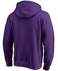Men's Purple Phoenix Suns Primary Team Logo Pullover Hoodie