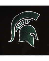 Men's Black Michigan State Spartans Tortugas Logo Quarter-Zip Jacket
