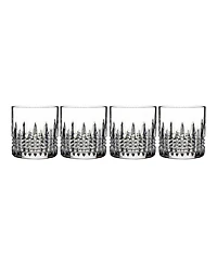Waterford Connoisseur Lismore Diamond Straight Tumbler 6 oz, Set of 4