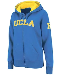 Women's Colosseum Ucla Bruins Arched Name Full-Zip Hoodie