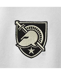 Men's White Army Black Knights Tortugas Logo Quarter-Zip Jacket