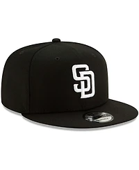 Men's Black San Diego Padres 9Fifty Adjustable Hat