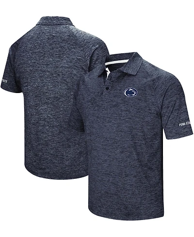 Men's Heather Navy Penn State Nittany Lions Down Swing Polo Shirt