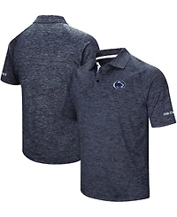 Men's Heather Navy Penn State Nittany Lions Down Swing Polo Shirt
