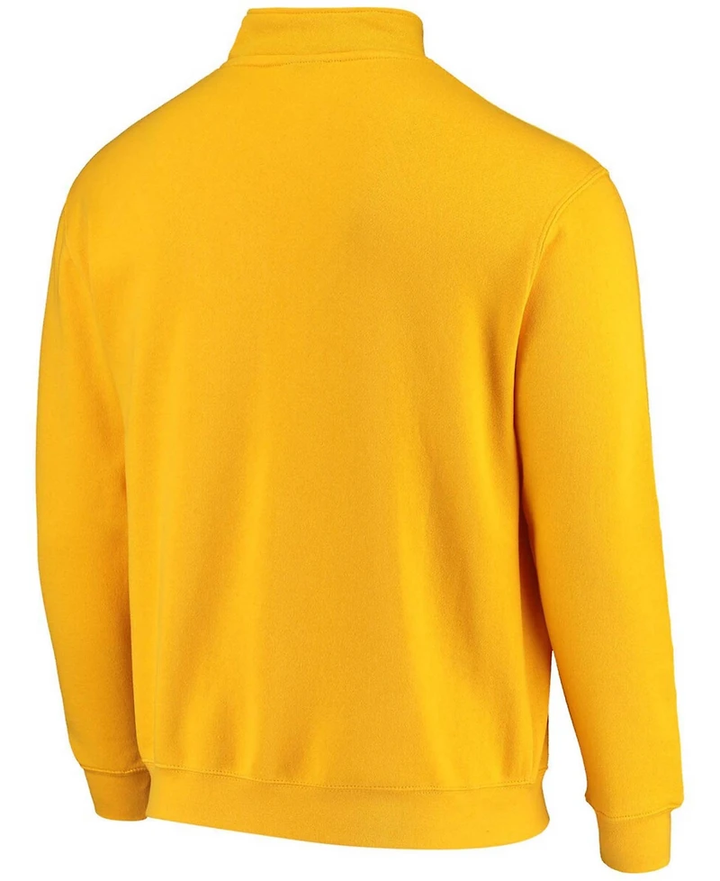 Men's Gold-Tone Iowa Hawkeyes Tortugas Logo Quarter-Zip Jacket