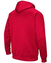 Big Boys Scarlet Ohio State Buckeyes 2-Hit Pullover Hoodie