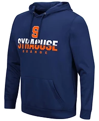 Men's Navy Syracuse Orange Lantern Pullover Hoodie