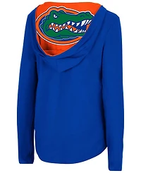 Women's Royal Florida Gators Catalina Hoodie Long Sleeve T-shirt