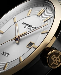 Raymond Weil Men's Swiss Automatic Freelancer Two-Tone Pvd Stainless Steel Bracelet Watch 42mm