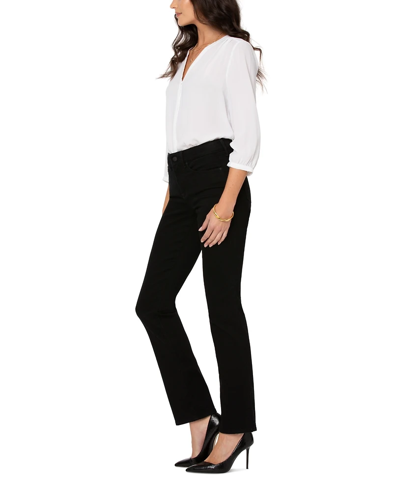 Nydj Marilyn Tummy-Control Straight-Leg Jeans