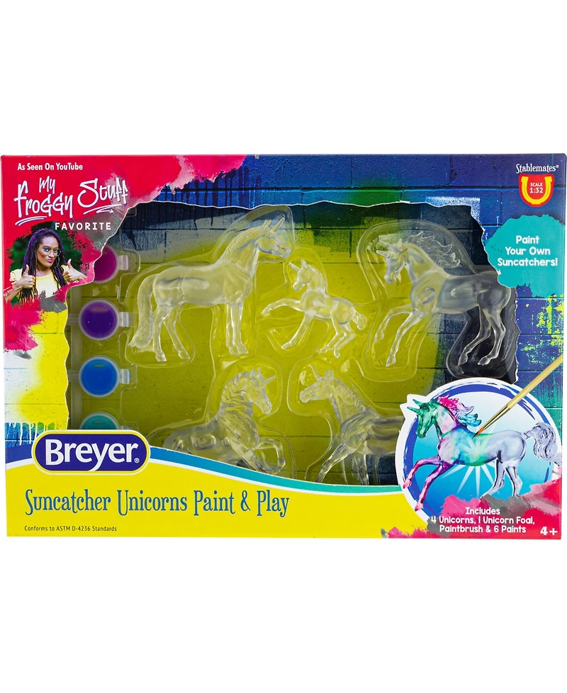 Breyer Horses Stable Mates 1:32 Scale Sun Catcher Craft Set, 13 Piece