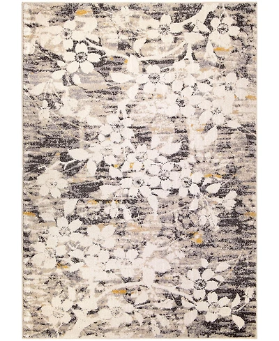 Closeout! Gemstones Asian Garden 5'3" x 7'6" Area Rug