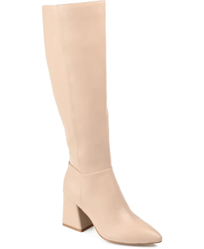 Journee Collection Women's Landree Wide Calf Tall Boots