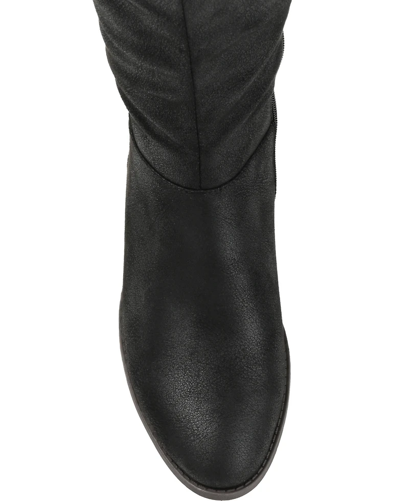 Journee Collection Women's Lelanni Wide Calf Knee High Boots