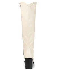 Journee Collection Women's Daria Extra Wide Calf Western Boots