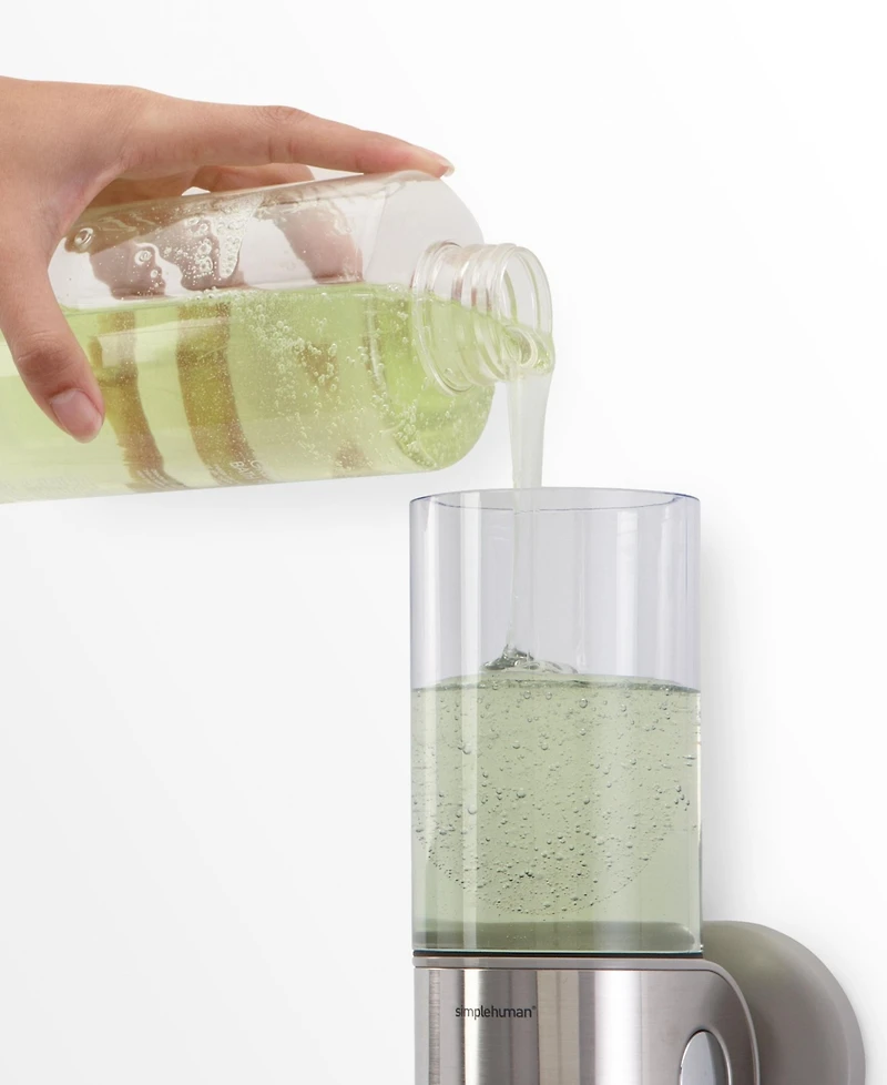 simplehuman Single Wall Mount Pump Shower Soap Dispenser
