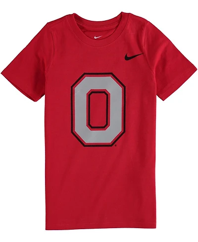Toddler Boys and Girls Preschool Scarlet Ohio State Buckeyes Logo Performance T-shirt