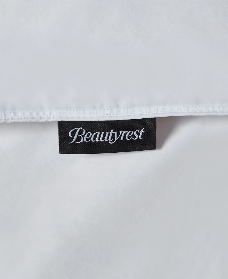 Beautyrest European White Goose Down & Feather All Season 400 Thread Count Sateen Comforter, King