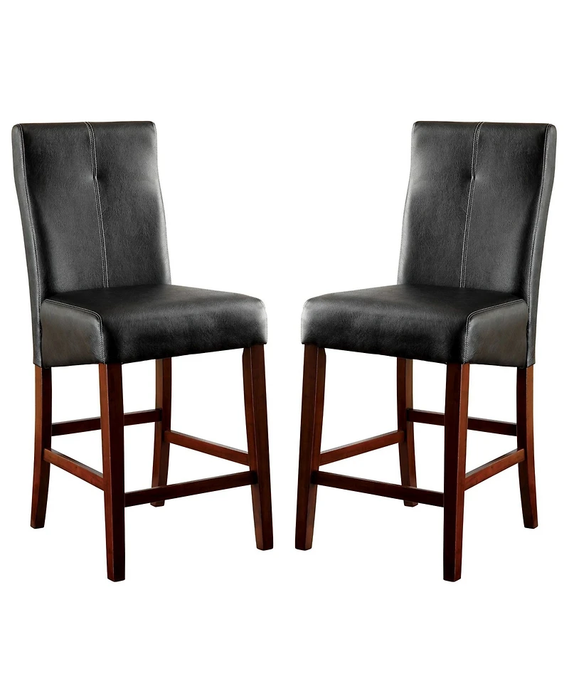 Rosa Upholstered Counter Chairs (Set of 2)