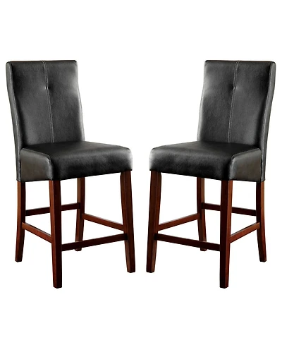 Rosa Upholstered Counter Chairs (Set of 2)