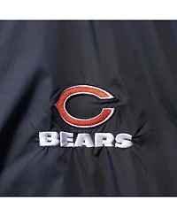 Men's Navy, Orange Chicago Bears Legacy Stadium Full-Zip Jacket