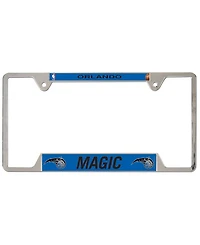 Multi Orlando Magic Primary Logo Metal License Plate Frame