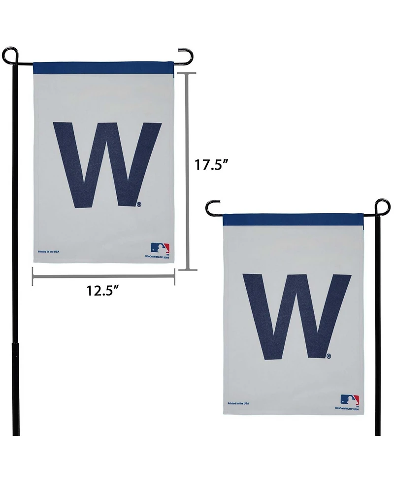 Multi Chicago Cubs 12" x 18" Double-Sided Garden Flag