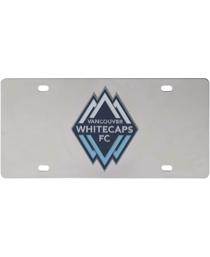 Multi Vancouver Whitecaps Fc Stainless Steel Elite Logo License Plate
