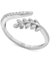 Diamond Vine Ring (1/10 ct. t.w.) in Sterling Silver