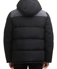 Levi's Men's Quilted Four Pocket Parka Hoody Jacket