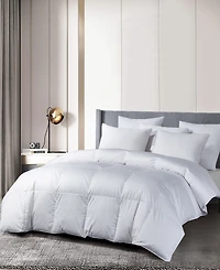 Beautyrest European White Goose Down & Feather All Season 400 Thread Count Sateen Comforter, King