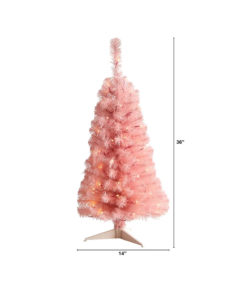 Artificial Christmas Tree with 50 Led Lights and 118 Bendable Branches