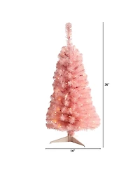 Artificial Christmas Tree with 50 Led Lights and 118 Bendable Branches