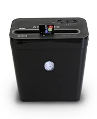 Royal 10 Sheet Cross Cut Lift Off Paper Shredder, Black