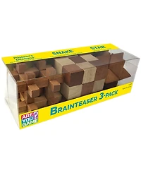 Areyougame Brainteaser 3-Pack Star, Snake, Prisoner's Dilemma