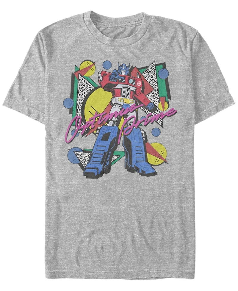 Men's Transformers Generations Eighties Optimus Short Sleeve T-shirt