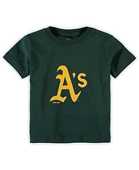 Infant Green Oakland Athletics Primary Team Logo T-shirt