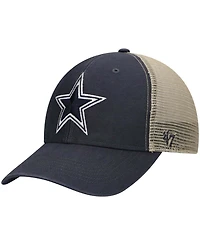 Men's Navy Dallas Cowboys Flagship Mvp Trucker Snapback Hat