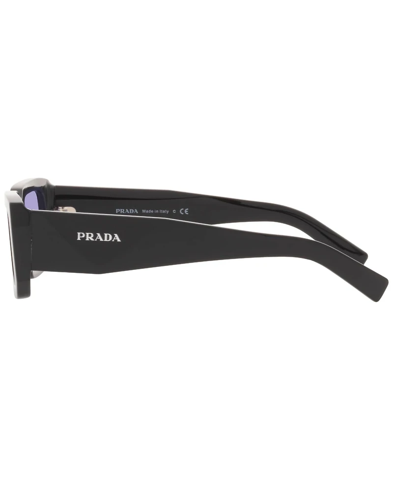 Prada Symbole Rectangular Unisex Sunglasses, Pr 6YS