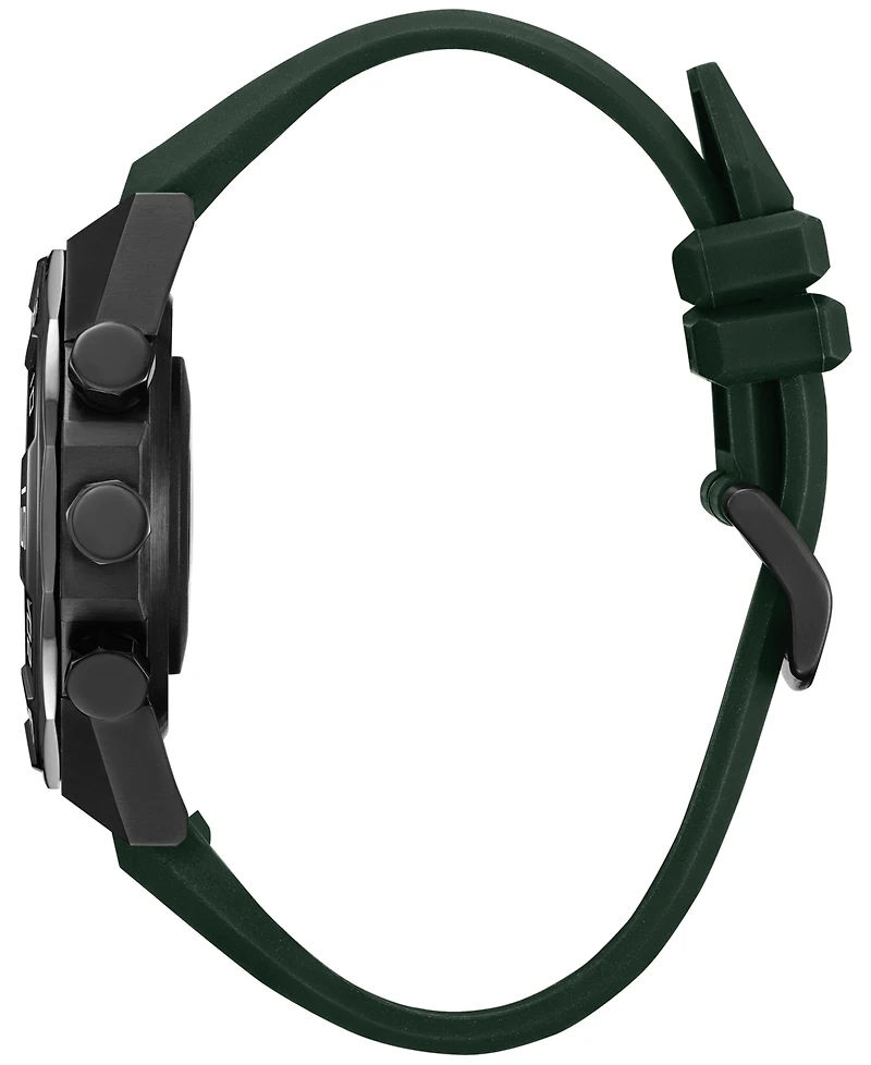 Citizen Men's Cz Smart Hybrid Hr Green Strap Smart Watch 44mm
