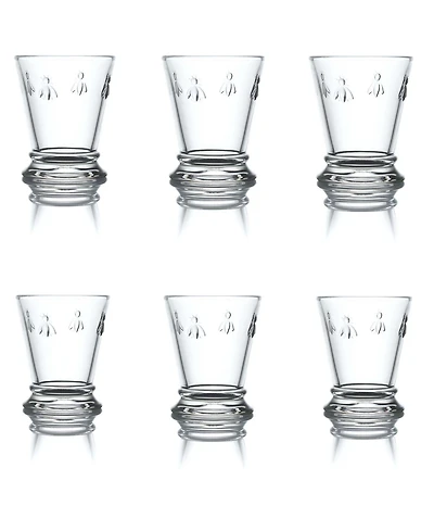 La Rochere Napoleon Bee Small 6 Ounce Tumbler, Set of 6