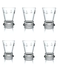 La Rochere Napoleon Bee Small 6 Ounce Tumbler, Set of 6