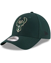 Men's Hunter Green Milwaukee Bucks Official Team Color 9FORTY Adjustable Hat
