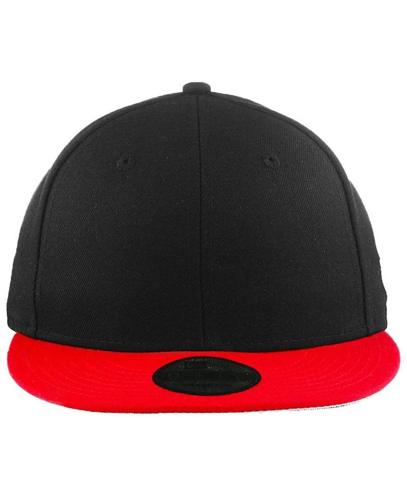 Men's Black, Red Custom 9FIFTY Adjustable Hat