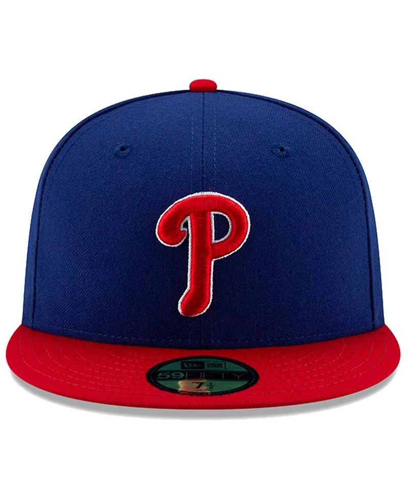 Men's Royal, Red Philadelphia Phillies Alternate Authentic Collection On-Field 59FIFTY Fitted Hat