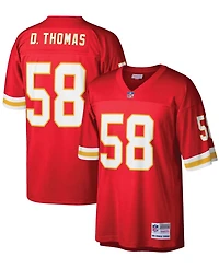 Men's Derrick Thomas Red Kansas City Chiefs Legacy Replica Jersey